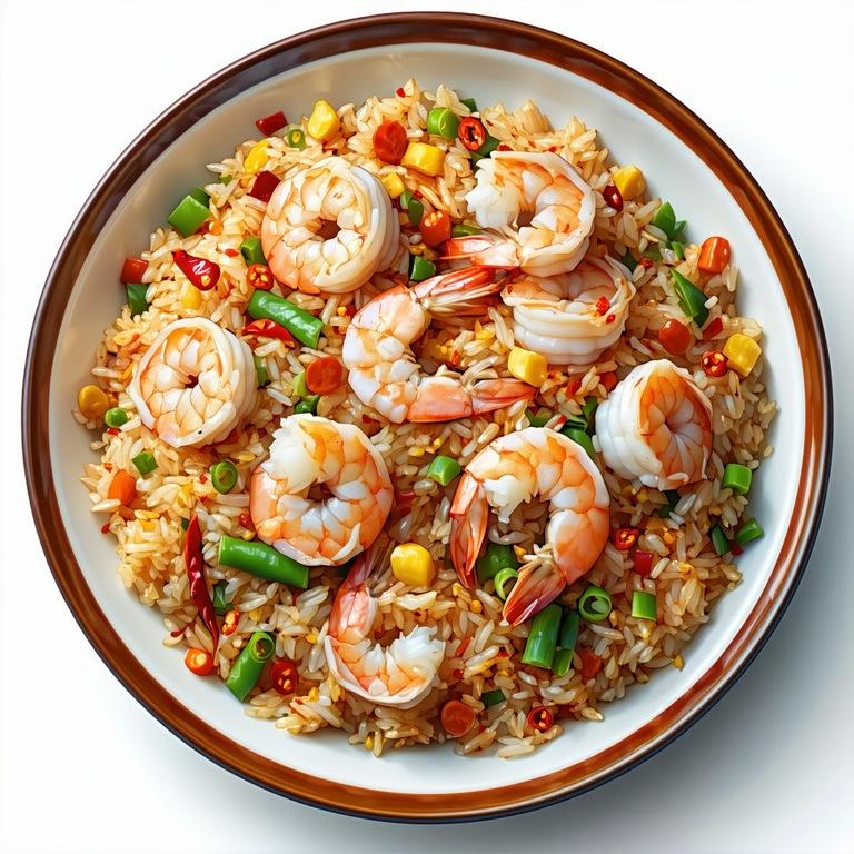 Spicy Prawn Fried Rice