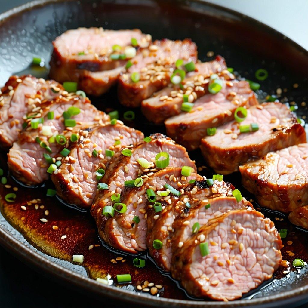 Miso-Glazed Pork Tenderloin