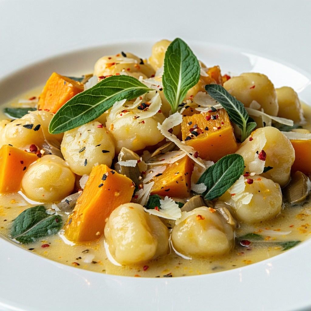Gnocchi with Squash & Sage