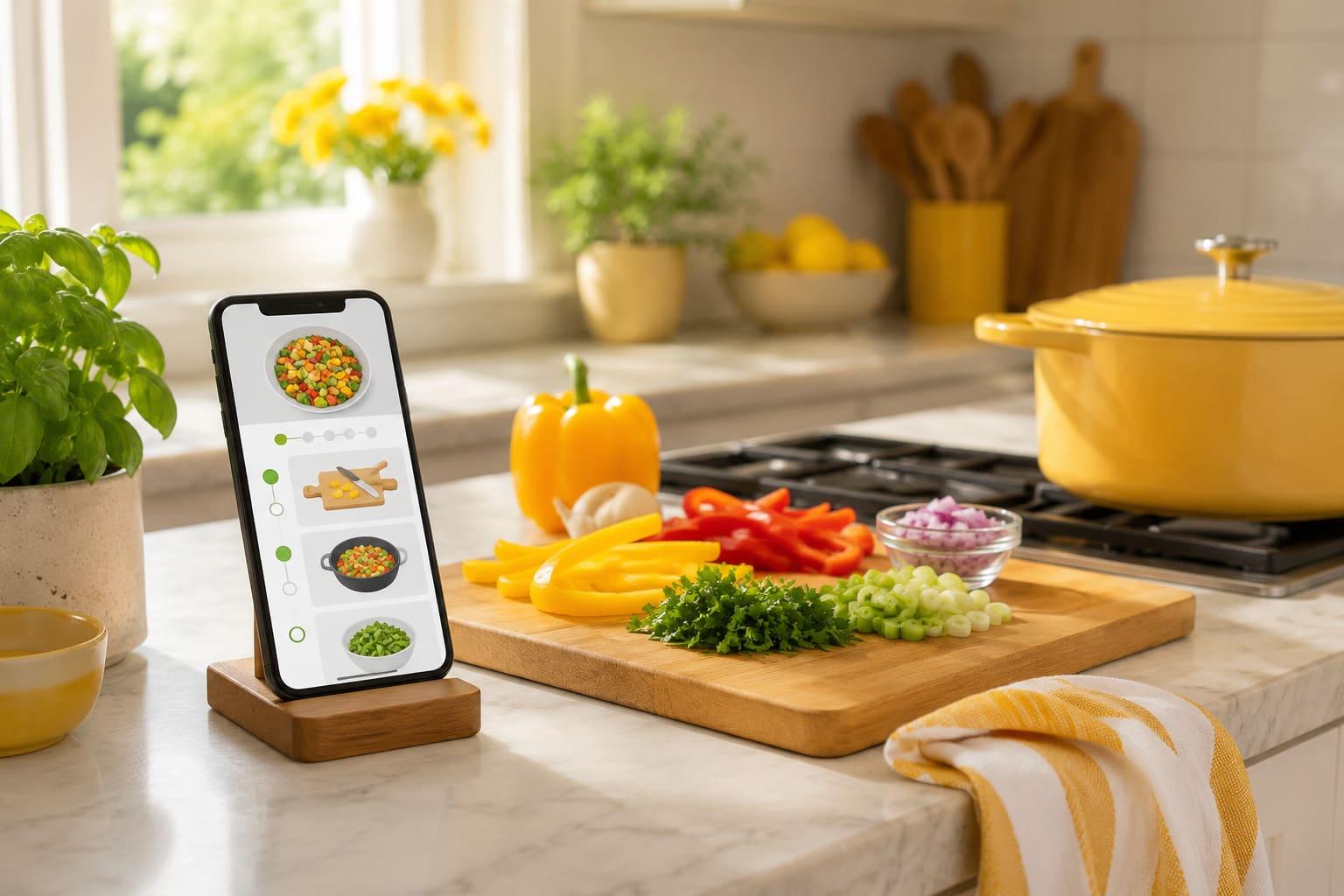 Las mejores apps de cocina para principiantes en 2026