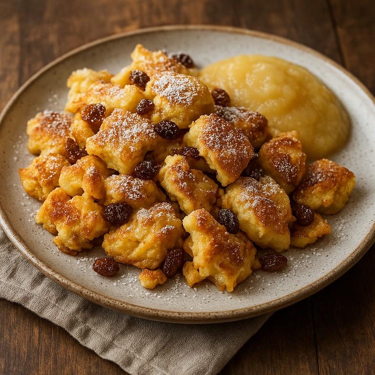 Kaiserschmarrn mit Apfelmus